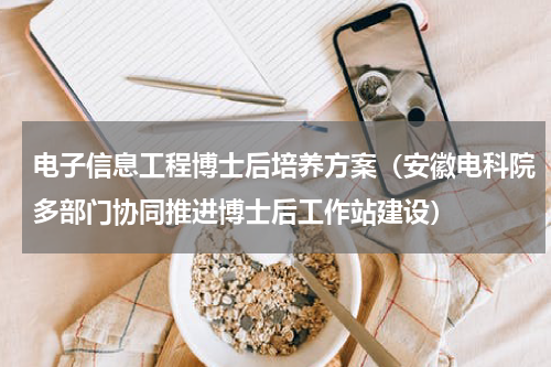 电子信息工程博士后培养方案（安徽电科院多部门协同推进博士后工作站建设）