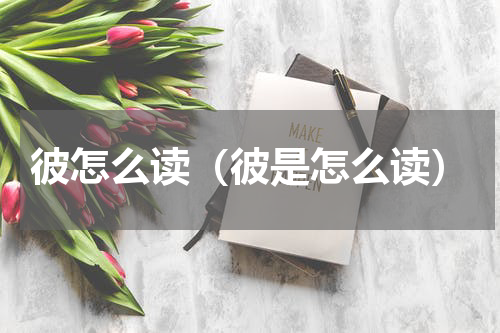 彼怎么读（彼是怎么读）