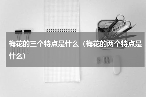 梅花的三个特点是什么（梅花的两个特点是什么）