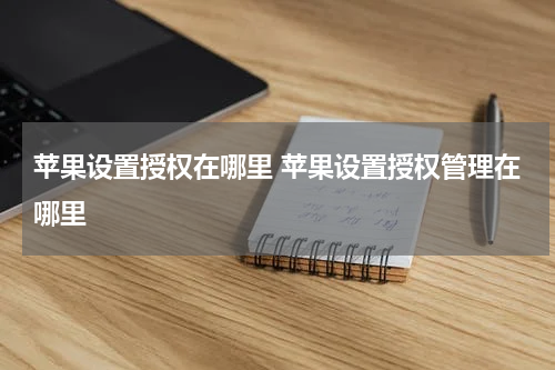 苹果设置授权在哪里 苹果设置授权管理在哪里