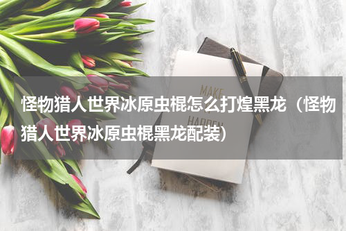 怪物猎人世界冰原虫棍怎么打煌黑龙（怪物猎人世界冰原虫棍黑龙配装）