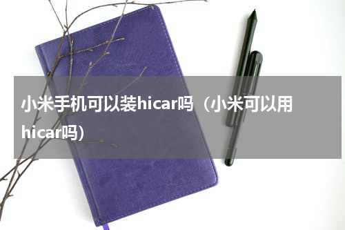 小米手机可以装hicar吗（小米可以用hicar吗）