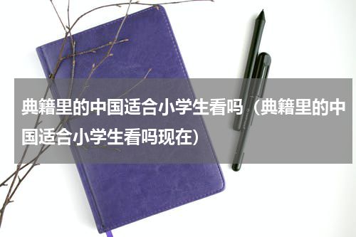 典籍里的中国适合小学生看吗（典籍里的中国适合小学生看吗现在）