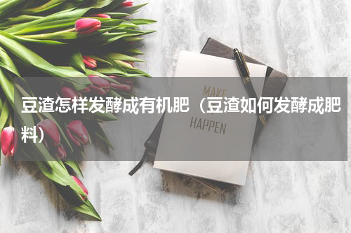 豆渣怎样发酵成有机肥（豆渣如何发酵成肥料）
