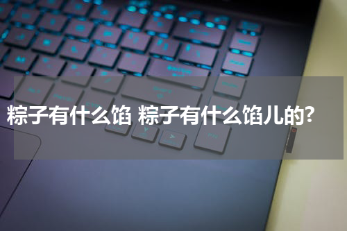 粽子有什么馅 粽子有什么馅儿的?