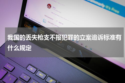 我国的丢失枪支不报犯罪的立案追诉标准有什么规定