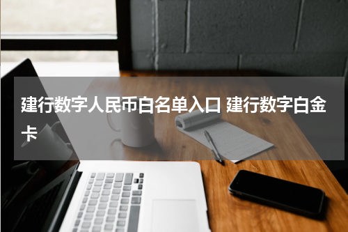 建行数字人民币白名单入口 建行数字白金卡